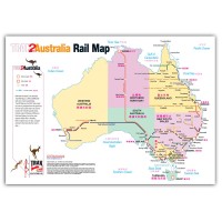 Australia Train Map