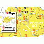 Shandong China pdf map