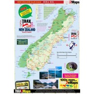 New Zealand 新西兰 South Island Map