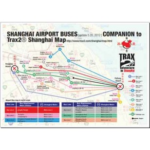 Shanghai airport bus map