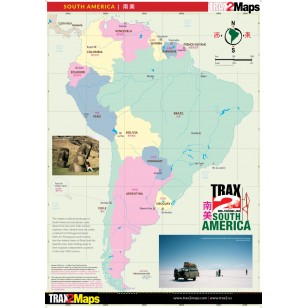 South America Map High Res