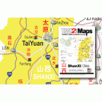ShanXi China pdf map